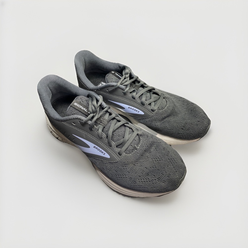 Brooks Signal 2 Women's Size 10 US Gray Purple Athletic Running Shoes